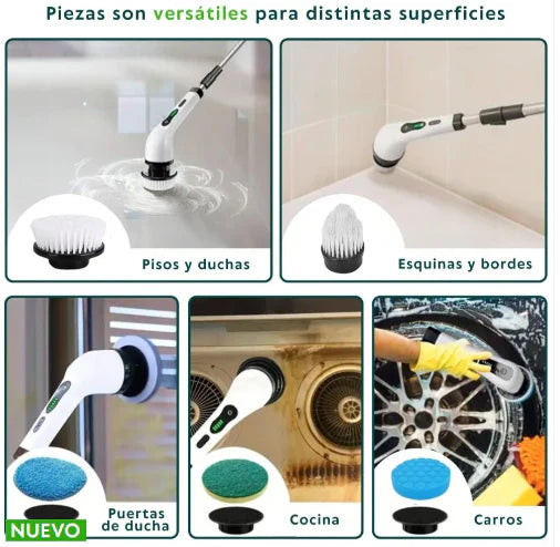 Cepillo multifuncional 9 en 1
