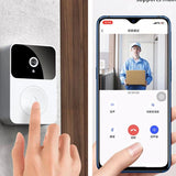 TIMBRE INTELIGENTE DE SEGURIDAD CON CÁMARA WIFI
